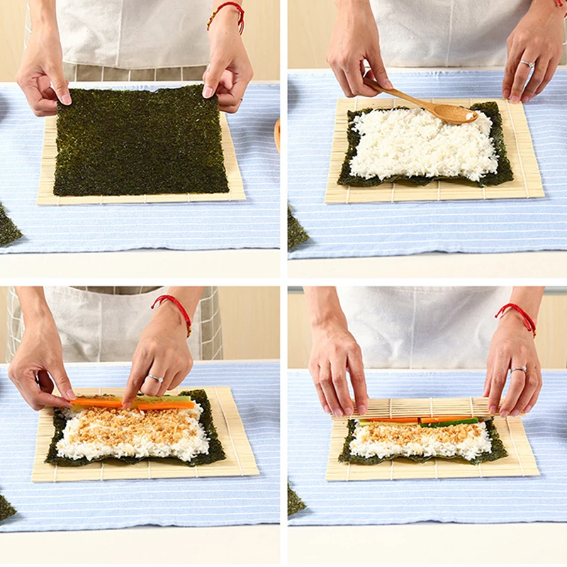 ไม้ไผ่ซูชิ Rolling Mat Non-sti - Sushi Making Kit บทวิจารณ์และราคา