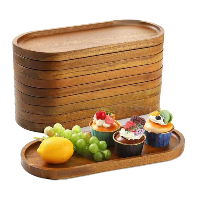จานไม้สไตล์ญี่ปุ่นถาดไม้สำหรับ - Japanese Snacks บทวิจารณ์และราคา
